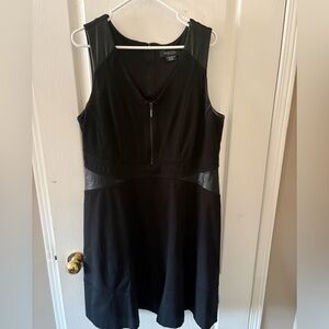 Michel Studio Black Mini Dress